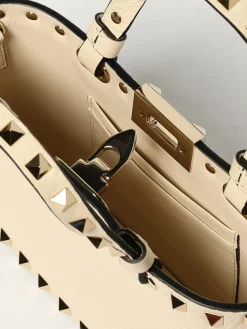 Borsa Rockstud Valentino Garavani in pelle a grana