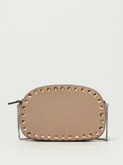 Borsa Rockstud Valentino Garavani in pelle a grana