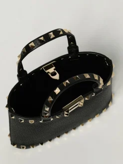 Borsa Rockstud Valentino Garavani in pelle a grana