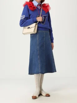 Borsa Rockstud Valentino Garavani in pelle a grana