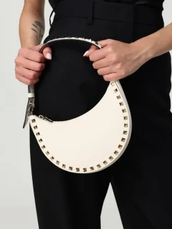 Borsa Rockstud Valentino Garavani in pelle a grana