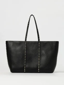 Borsa Rockstud Valentino Garavani in pelle a grana