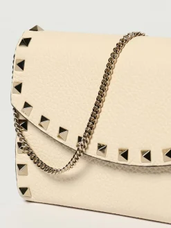 Borsa Rockstud Valentino Garavani in pelle a grana