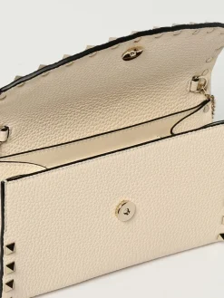 Borsa Rockstud Valentino Garavani in pelle a grana