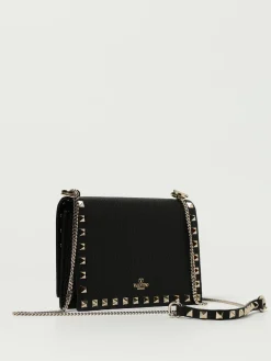 Borsa Rockstud Valentino Garavani in pelle a grana