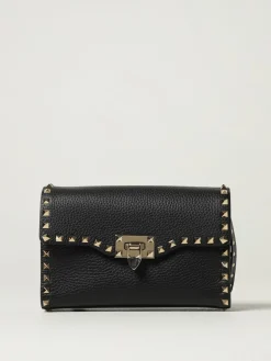 Borsa Rockstud Valentino Garavani in pelle a grana