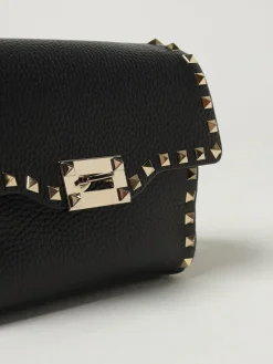 Borsa Rockstud Valentino Garavani in pelle a grana
