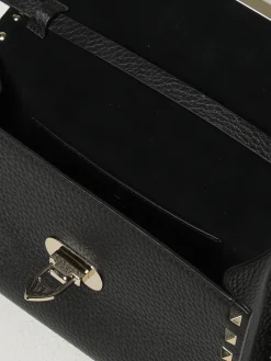 Borsa Rockstud Valentino Garavani in pelle a grana