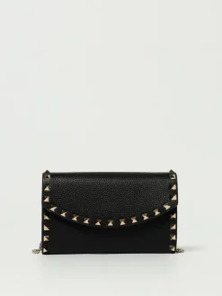 Borsa Rockstud Valentino Garavani in pelle a grana