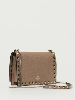Borsa Rockstud Valentino Garavani in pelle a grana