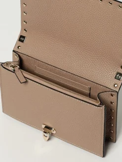 Borsa Rockstud Valentino Garavani in pelle a grana