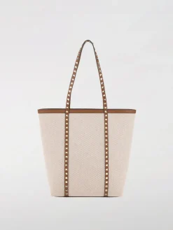 Borsa Rockstud Valentino Garavani in canvas e pelle