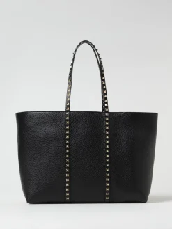 Borsa Rockstud Valentino Garavani in pelle a grana