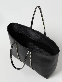 Borsa Rockstud Valentino Garavani in pelle a grana