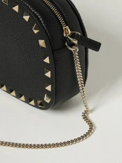 Borsa Rockstud Valentino Garavani in pelle a grana