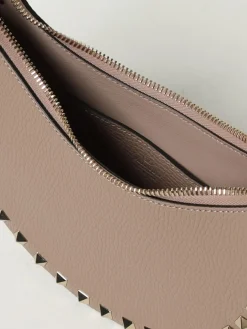 Borsa Rockstud Valentino Garavani in pelle a grana