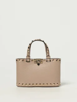 Borsa Rockstud Valentino Garavani in pelle a grana