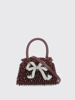 Borsa Self-Portrait con cristalli bow