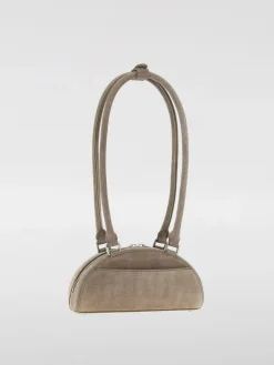 Borsa Self-Portrait in camoscio