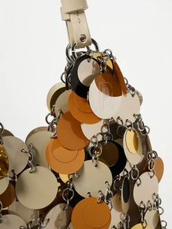 Borsa Sequinned Rabanne in nylon con paillettes