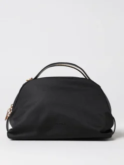 Borsa Sexy Bag Borbonese in nylon riciclato e camoscio OP