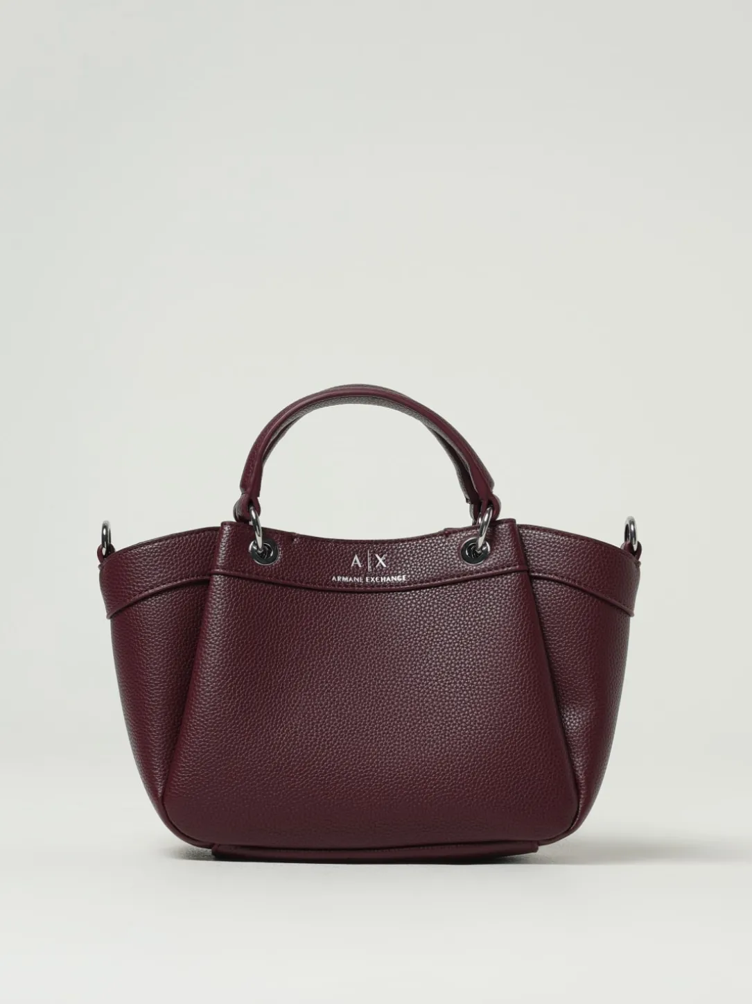 Borsa Shopping a mano con logo Armani Exchange