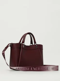Borsa Shopping a mano con logo Armani Exchange