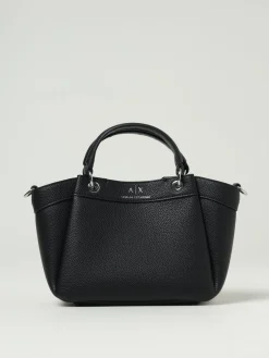 Borsa Shopping a mano con logo Armani Exchange