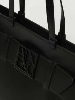 Borsa Shopping con logo Armani Exchange