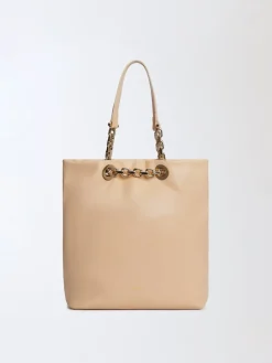 Borsa Shopping eyelet in nappa Fabiana Filippi