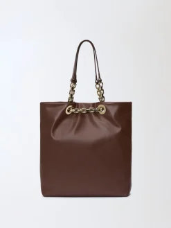 Borsa Shopping eyelet in nappa Fabiana Filippi