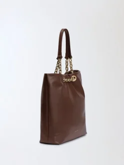 Borsa Shopping eyelet in nappa Fabiana Filippi