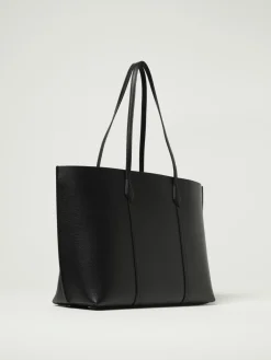 Borsa Shopping Perry Tory Burch in pelle a micro grana