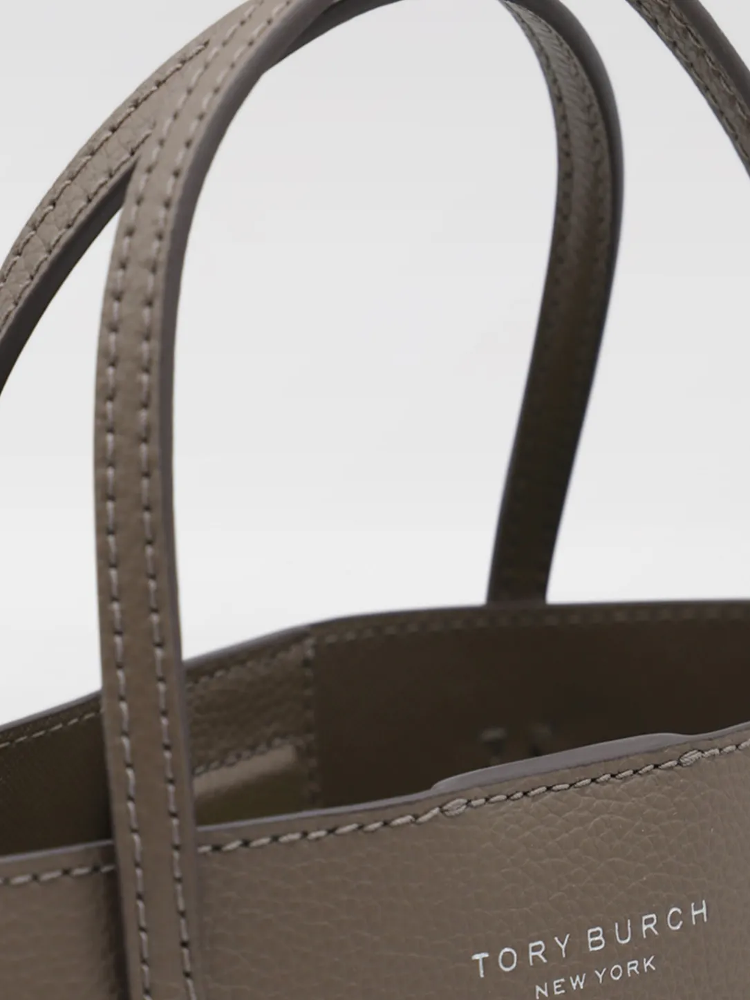 Borsa Shopping Perry Tory Burch in pelle a grana