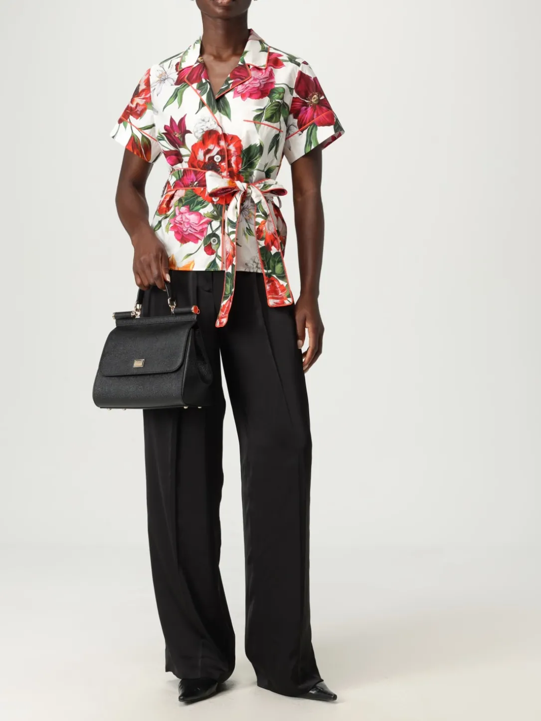 Borsa Sicily Dolce & Gabbana in pelle a grana