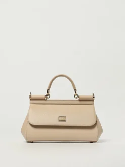 Borsa Sicily in pelle saffiano Dolce & Gabbana