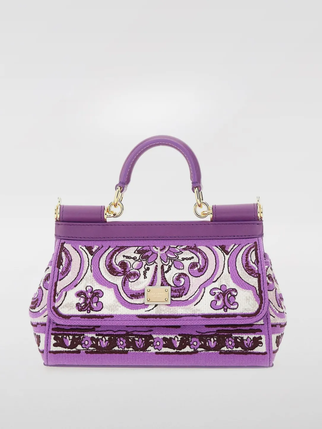 Borsa Sicily piccola maioliche Dolce & Gabbana