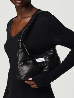 Borsa Small Hobo Maison Margiela in nappa capitonnè