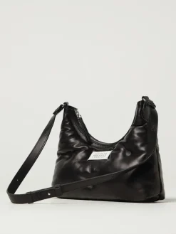 Borsa Small Hobo Maison Margiela in nappa capitonnè