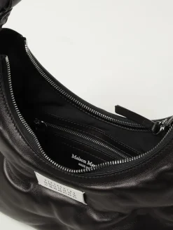 Borsa Small Hobo Maison Margiela in nappa capitonnè