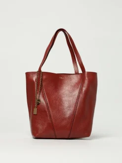 Borsa Spin Chloé in pelle martellata