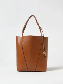 Borsa Spin Chloè in pelle a grana