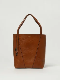 Borsa Spin Chloé in pelle martellata