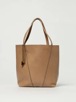 Borsa Spin Chloé in pelle martellata
