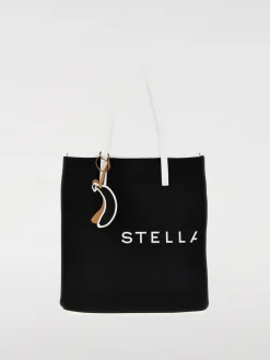 Borsa Stella McCartney in àbaca e pelle sintetica