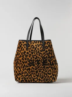Borsa Stella McCartney in tessuto con motivo animalier jacquard