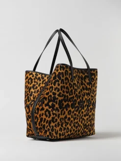 Borsa Stella McCartney in tessuto con motivo animalier jacquard