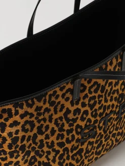 Borsa Stella McCartney in tessuto con motivo animalier jacquard