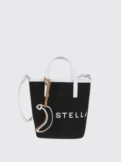 Borsa Stella McCartney in àbaca e pelle sintetica