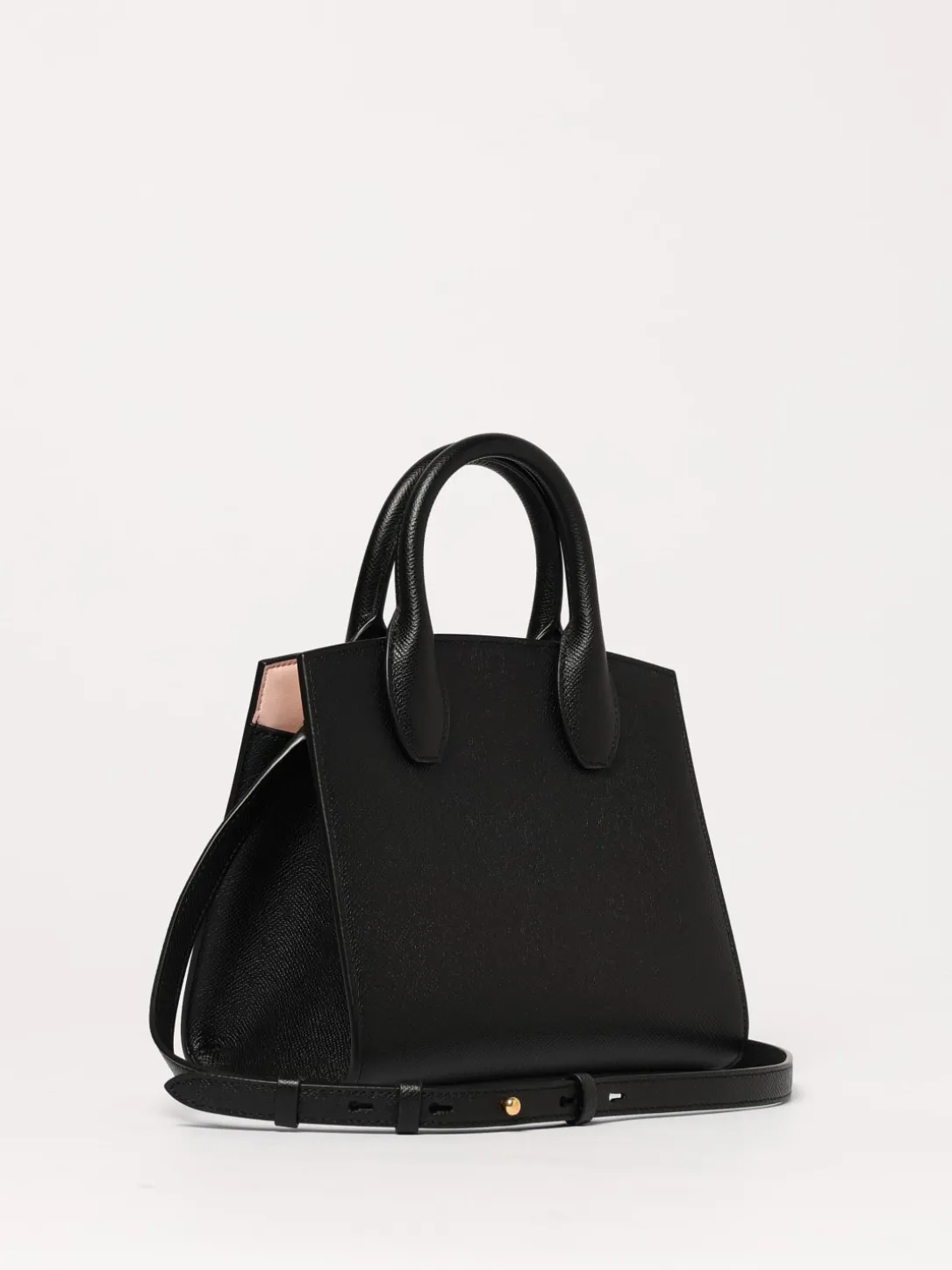 Borsa Studio Box Bag Ferragamo in pelle a grana